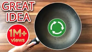 Don't Throw Away Old Frying Pan 🍳 | Great Recycling Idea ♻️
