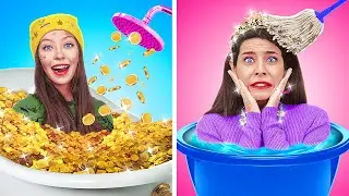 Anak Kaya Menjadi Anak Miskin! Orang Tua Kaya Vs Orang Tua Miskin Bertukar Anak oleh 123 GO!