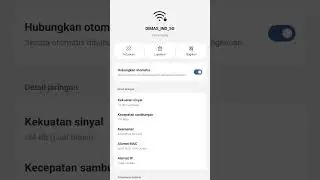 CEK IP DAN MAC HP YANG TERHUBUNG KE JARINGAN WIFI