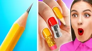 أفكار مذهلة للطلاب المشاهير 💄 أفكار جنونية من تيك توك! حيل البقاء في المدرسة و