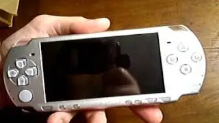 Hacking a PSP with a pandora battery.