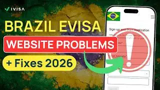 Brazil eVisa website not working? Navigating website errors + application alternatives