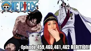 ACE'S FATHER REVEALED! One Piece Episode 459,460,461,462 REACTION!