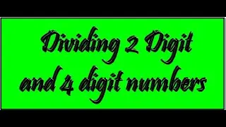 Division Skills