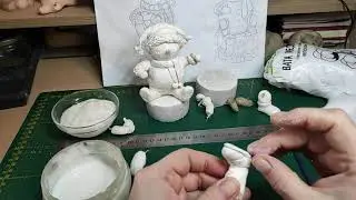 ⛄ СНЕГОВИКИ.  Урок номер 4. Лепим ботиночки.