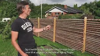 Gør-det-selv testimonial, raftehegn med bark