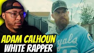 DOESN'T GIVE A DAMN! | Adam Calhoun - "White Rapper" Reaction!