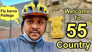 Excitingly Entering to 55th country with BICYCLE | World Bicycle Traveller | 