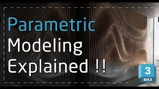 HOW TO Series | Parametric Modeling in 3dsmax | How to Make a Parametric Wall in 3Dsmax