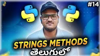 Python Strings methods in Telugu | Srk Codes!
