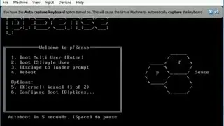 pfSense installation and setup demo (VirtualBox)