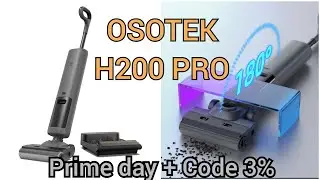OSOTEK H200 Pro Aspiradora fregona que se LIMPIA sola | Secado 58 Grados🔥