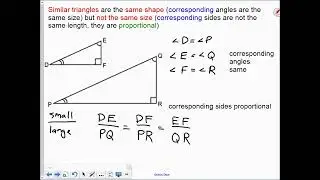 2D 10-11 D Similar Triangles part1