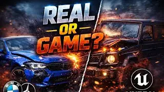 BMW M5 vs G-Wagon 🔥 Unreal Engine Cinematic Car Chase | Phonk Edit 