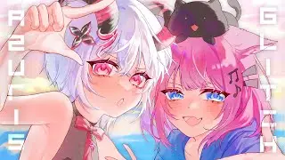 Glitch Cat x Azur1s - photobomb
