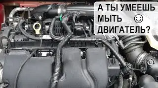 Мойка двигателя своими руками. На примере Ford Escape.