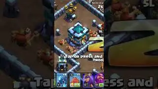 for an instant I thought 5 builders were upgrading Town hall😂#coc #shorts