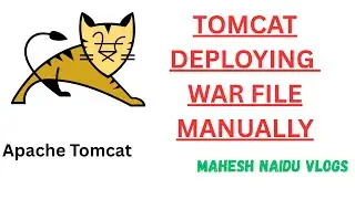 Apache Tomcat deploying war file manually || How to deploy war in tomcat