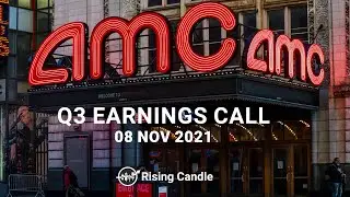 AMC Entertainment Earnings Call Q3 2021 - Nov 8. 2021 - LIVE