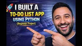 🎯 I Built a To-Do List App Using Python (Beginner Project)