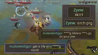 BAITING TRANSPORT GANKERS | Albion online