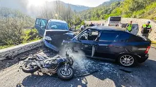 SCARY MOTORCYCLE CRASH - BEST OF WEEK 