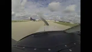 Take off from KPTK