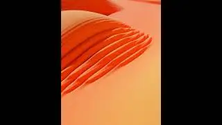 Abstract landscape animation