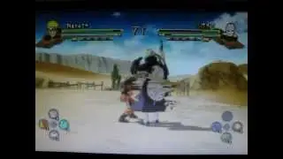 Naruto Ultimate Ninja Storm 3: Naruto (Teriosfera) VS Tobi