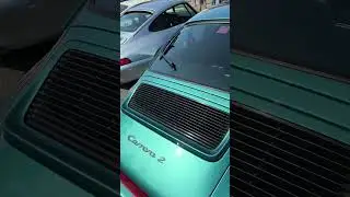 COOL color on this Porsche 964 at Luftgekühlt