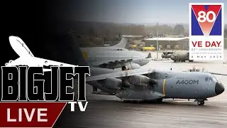 LIVE: ATLAS A400M & C-17 GLOBEMASTER III LIVE TOUR at RAF BRIZE NORTON