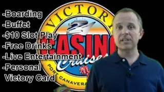 $28 Victory Casino Coupon - Boarding, Buffett & Slot Play Package - Schedule, Cost, Information