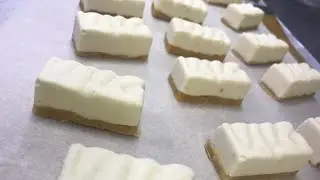 Peanut butter ice cream bar
