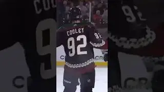 Logan Cooley BEAUTIFUL Goal In Australia #nhl #hockey #edit #viral #shorts