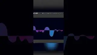 Wavy line background design 