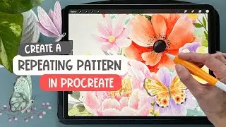 Create a Watercolor Botanical Pattern In Procreate
