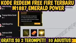 KODE REDEEM FF!! KODE REDEEM FREE FIRE TERBARU 30 Agustus 2024 HARI INI‼️
