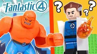 I made EVERY Fantastic 4 Character in LEGO...