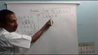Bubble Sort : Simple Example