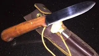 Homemade $2.00 Kephart Bushcraft Knife