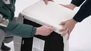 Rocking chair installation detailed instruction