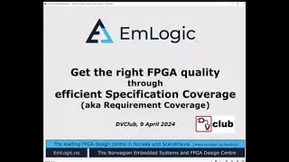 Get the right FPGA quality through efficient Specification Coverage (aka Requirement Coverage)