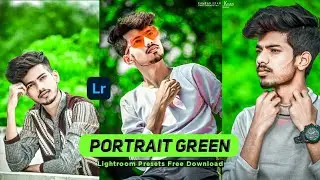 Portrait Green Preset || Lightroom Dng And Xmp Presets Free || Green Lightroom Preset 2022