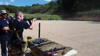 Bullpupshoot 2016 - Krebs KV13 mod2 full auto