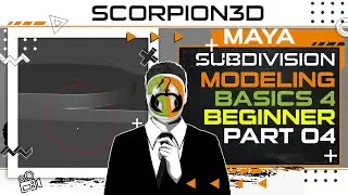 MAYA SUBD BASICS SHARP CORNERS For BEGINNER PART 04