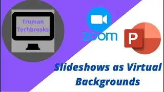 Slideshows as Virtual Background