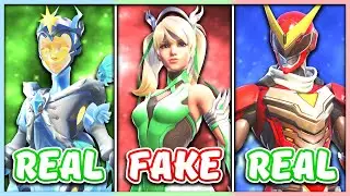SPOT THE FAKE OVERWATCH SKIN