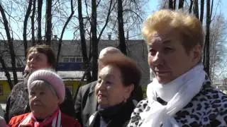 Первомайский митинг в Белой Холунице. 2016 г.