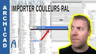 Archicad Importer RAL   Apprendre Archicad Facilement Formation