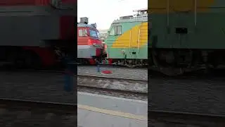 Сплотка 2ЭС6 и Выльников #Синара #вл